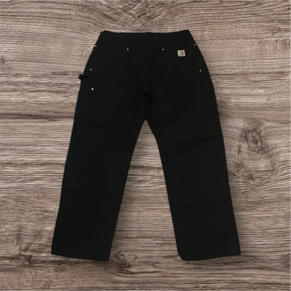 Carhartt Loose Fit Firm Duck Double Knee Cargo Work Utility Pant  … size 38x30 - Picture 6 of 7